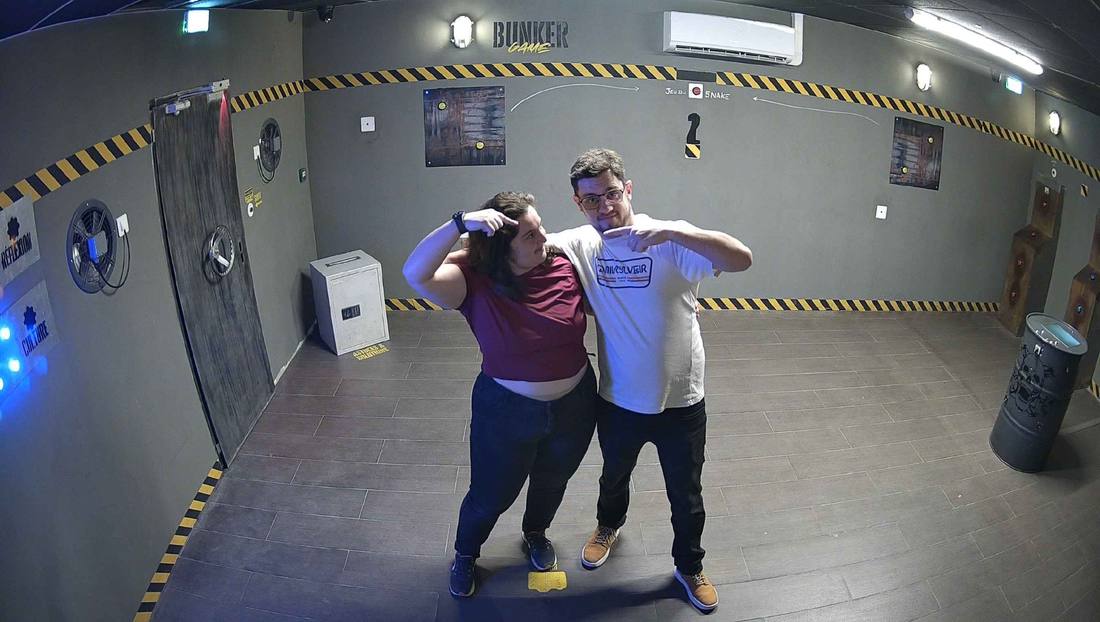 Duo en escape game à deux Montpellier — Bunker Game