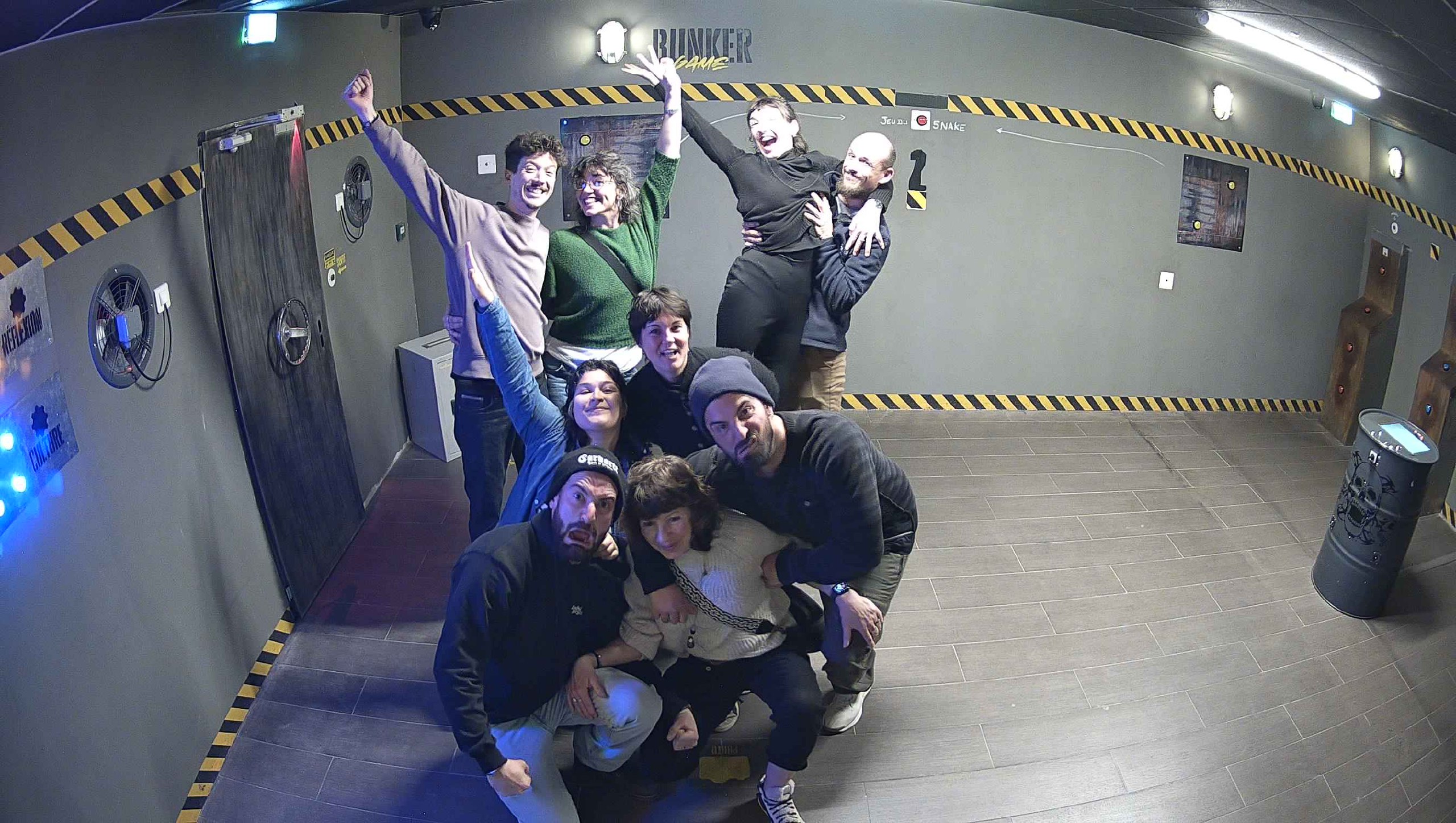 Grand groupe Bunkergame Montpellier