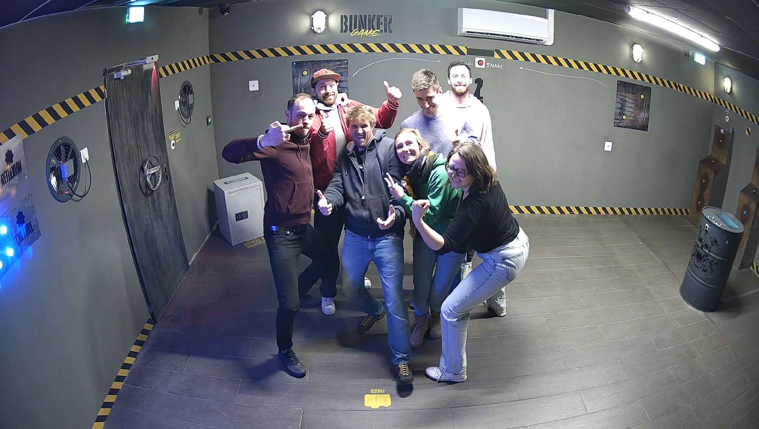 EVJF groupe de filles Bunkergame Montpellier