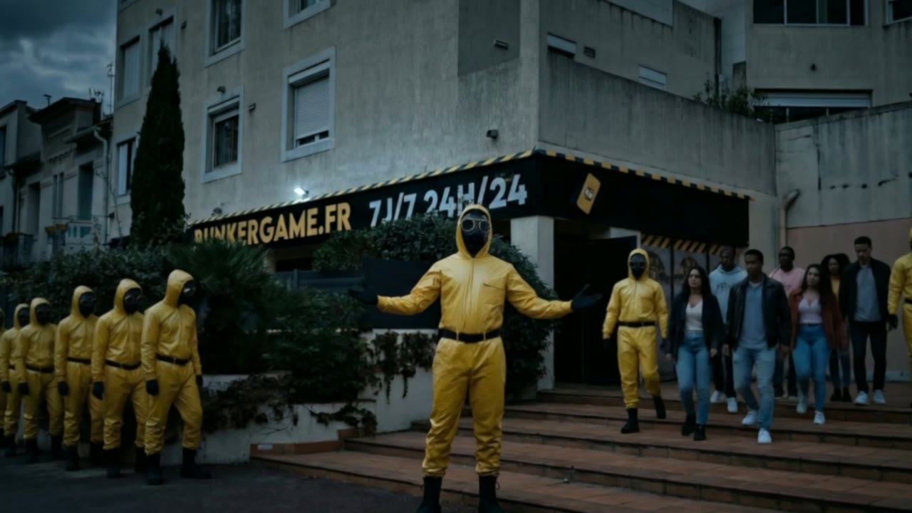 Entrée du Bunker Game, 19 quai des Tanneurs à Montpellier